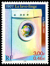 Image du timbre 1901 : Le lave-linge