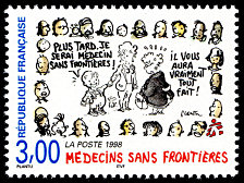 Image du timbre Médecins sans frontières