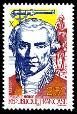 Image du timbre Gaspard Monge  1746- 1818