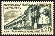 Image du timbre Mémorial de la France combattante, Mont-Valérien