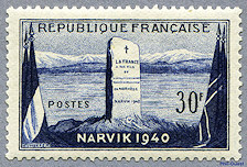 Image du timbre Narvik 1940