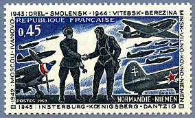 Image du timbre Escadrille Normandie-Niemen
