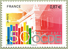 Image du timbre OCDE 1961 - 2011