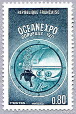 Image du timbre OceanExpo Bordeaux 1971