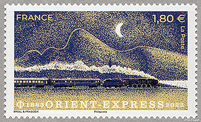 Image du timbre Orient-Express 1883-2023