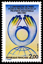 Image du timbre Convention de Paris pour la protection de la propriété industrielle1883-1983