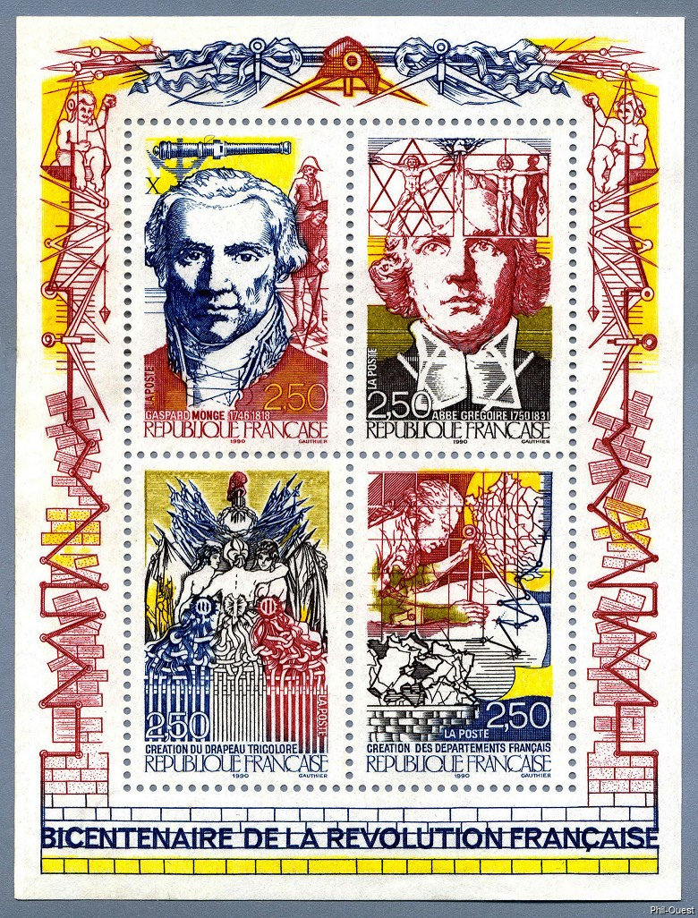 Image du timbre Bloc-feuillet du bicentenaire de la Révolution