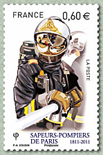 Image du timbre Lance à incendie