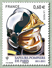 Image du timbre Tenue de pompier du XXIème siècle