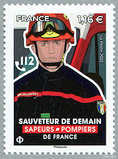 Image du timbre Sauveteur de demain
