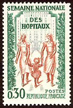 Image du timbre Semaine nationale des hôpitaux