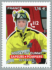 Image du timbre Soldat du climat