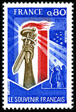 Image du timbre Le Souvenir Français