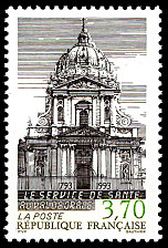 Image du timbre Le Service de Santé au Val de Grâce 1793-1993