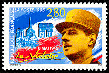 Image du timbre 8 mai 1945  - La Victoire