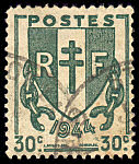 Image du timbre 30c vert