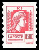 Image du timbre Soixantième anniversaire de la Marianne d'Alger
