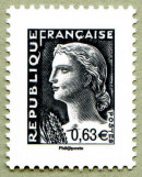 Image du timbre Marianne de Decaris