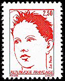 Image du timbre Bicentenaire de la RépubliqueOeuvre de Martial Raysse