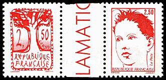Image du timbre Œuvres  de Pierre Aleschinskiet Martial Raysse