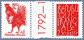 Image du timbre Oeuvres  de Gérard Garousteet Jean-Charles Blais