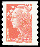 Image du timbre La Marianne de Beaujard
