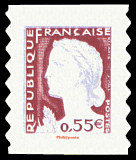 Image du timbre La Marianne de Decaris