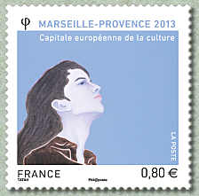 Image du timbre Marseille- Provence 2013-
Marseille capitale européenne de la culture