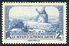 Image du timbre Le Moulin de DaudetFontvieille