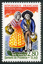 Image du timbre Les vieux