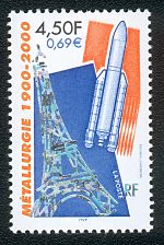 Image du timbre La Métallurgie 1900-2000