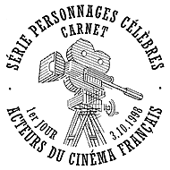 Oblitération temporaire pour le timbre de Louis de Funès
Série «Acteurs du cinéma français»