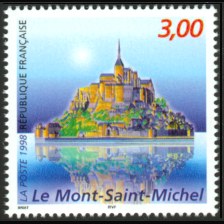 Image du timbre Le Mont-Saint-Michel