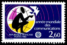 Image du timbre Année mondiale des communications