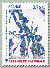 Image du timbre Assemblée Nationale