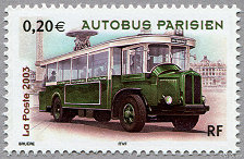 Image du timbre Autobus parisien