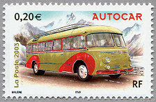 Image du timbre Autocar