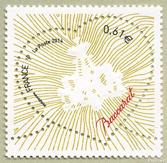 Image du timbre Coeur de Baccarat  «Lustre Zénith»