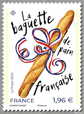 La baguette de pain française