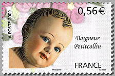 Image du timbre Baigneur Petitcollin