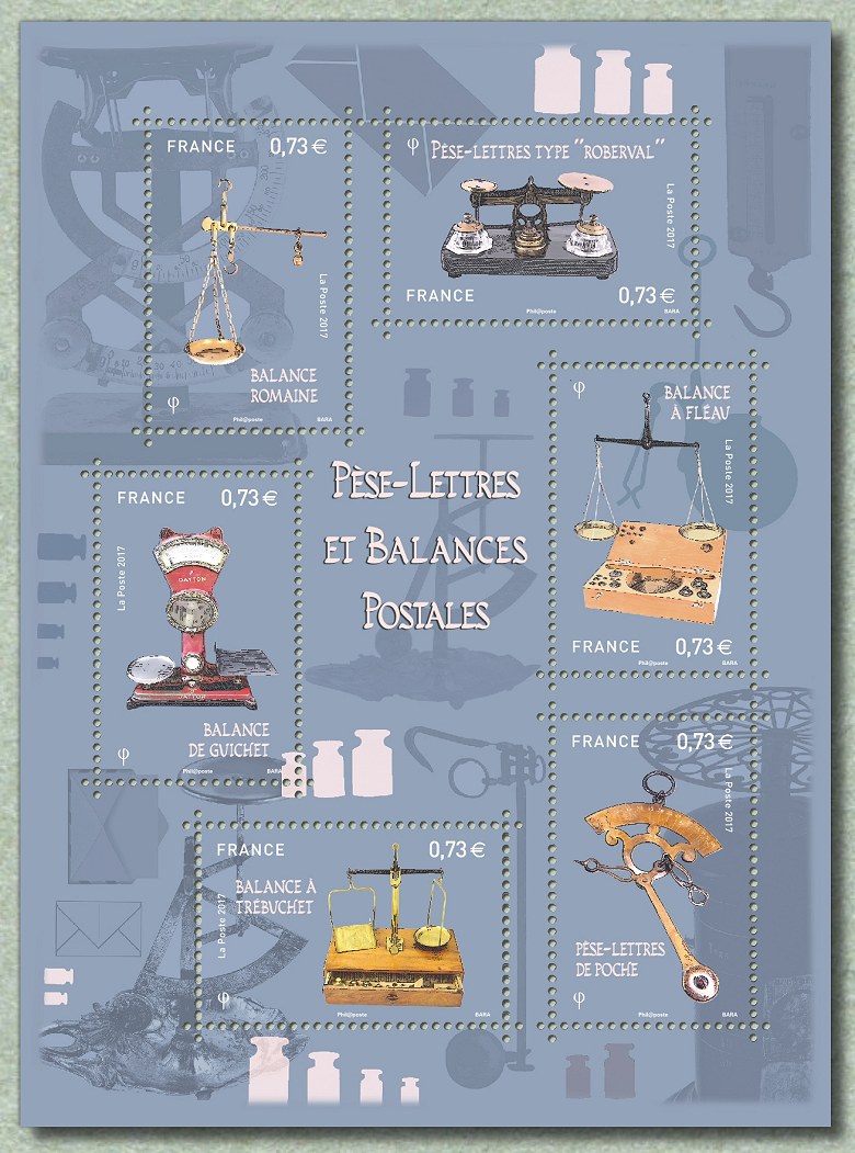 Image du timbre Balances Postales
