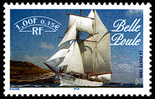 Image du timbre Belle Poule