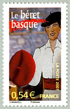 Image du timbre Le béret basque