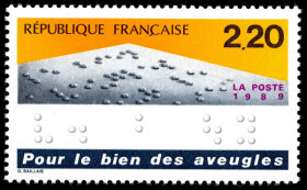 Image du timbre Pour le bien des aveugles