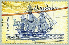 Image du timbre La Boudeuse