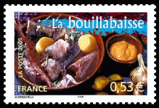 Image du timbre La bouillabaisse