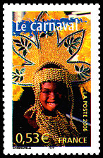 Image du timbre Le carnaval