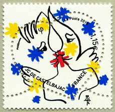 Image du timbre Le cœur de Jean-Charles de Castelbajac à 1,15 €
