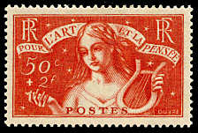 Image du timbre Pour l'Art et la Pensée