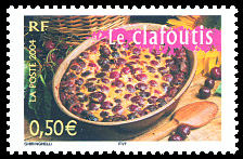Image du timbre Le clafoutis